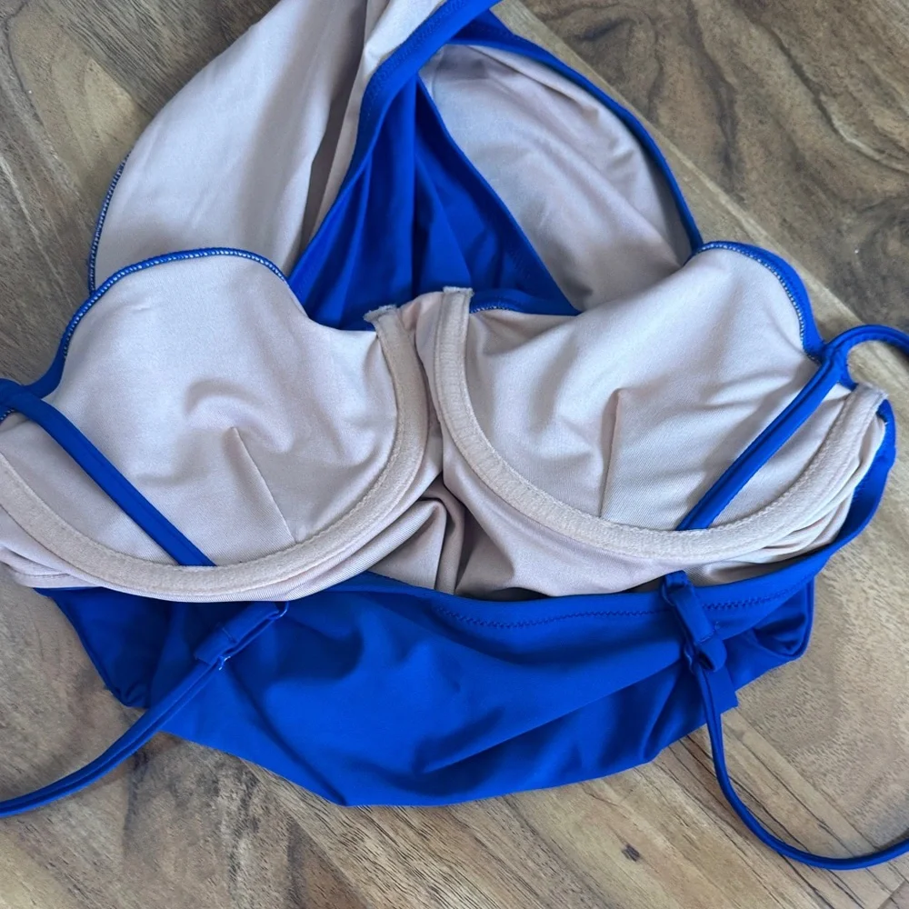J. Crew Royal Blue One-Piece Swimsuit